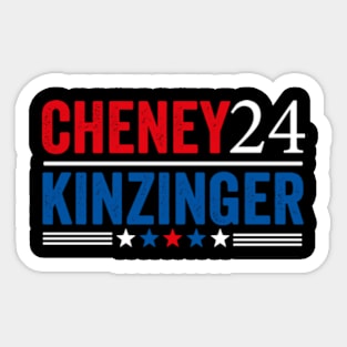 cheney kinzinger 2024 Sticker